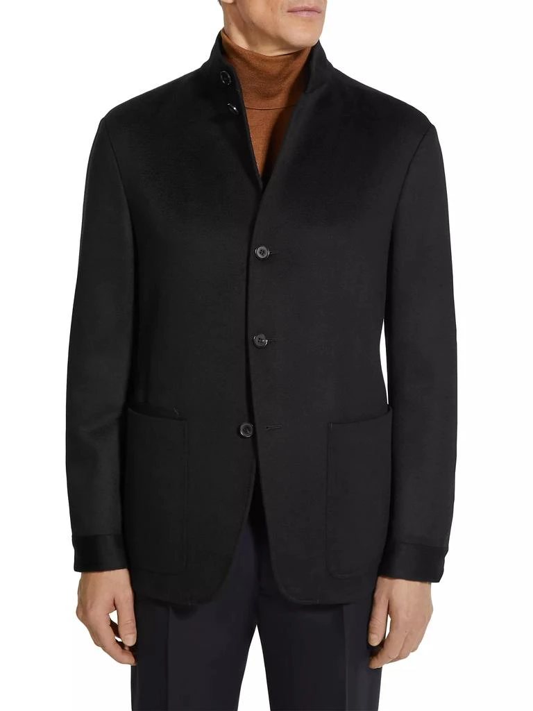 商品Zegna|Oasi Cashmere II Conte Chore Jacket,价格¥36813,第2张图片详细描述