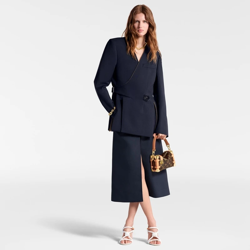 商品Louis Vuitton|LV/路易威登 女士棕色老花帆布手提包,价格¥25720,第1张图片