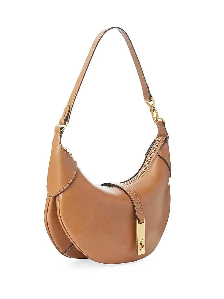商品Ralph Lauren|Mini Polo ID Leather Shoulder Bag,价格¥3674,第5张图片详细描述