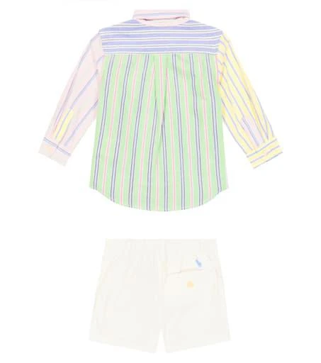 商品Ralph Lauren|Baby Striped cotton shirt and pants,价格¥840,第3张图片详细描述