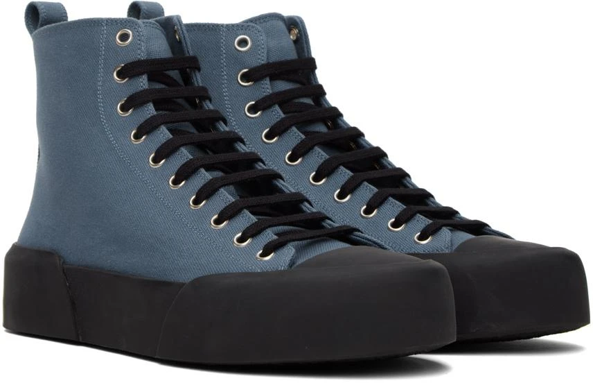 商品Jil Sander|Blue High-Top Sneakers,价格¥1793,第4张图片详细描述