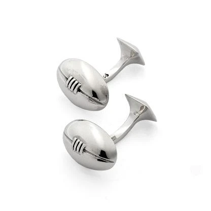 商品Aspinal of London|The rugby ball cufflinks,价格¥1131,第3张图片详细描述