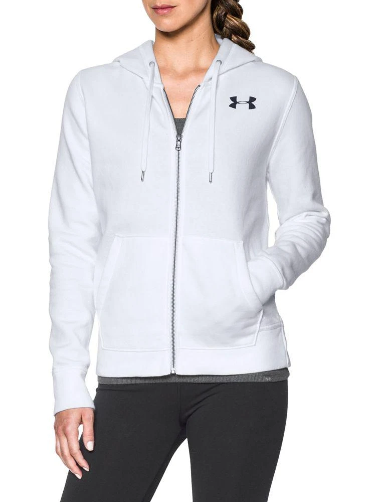 商品Under Armour|Fleece Full Zip Hoodie,价格¥204,第2张图片详细描述