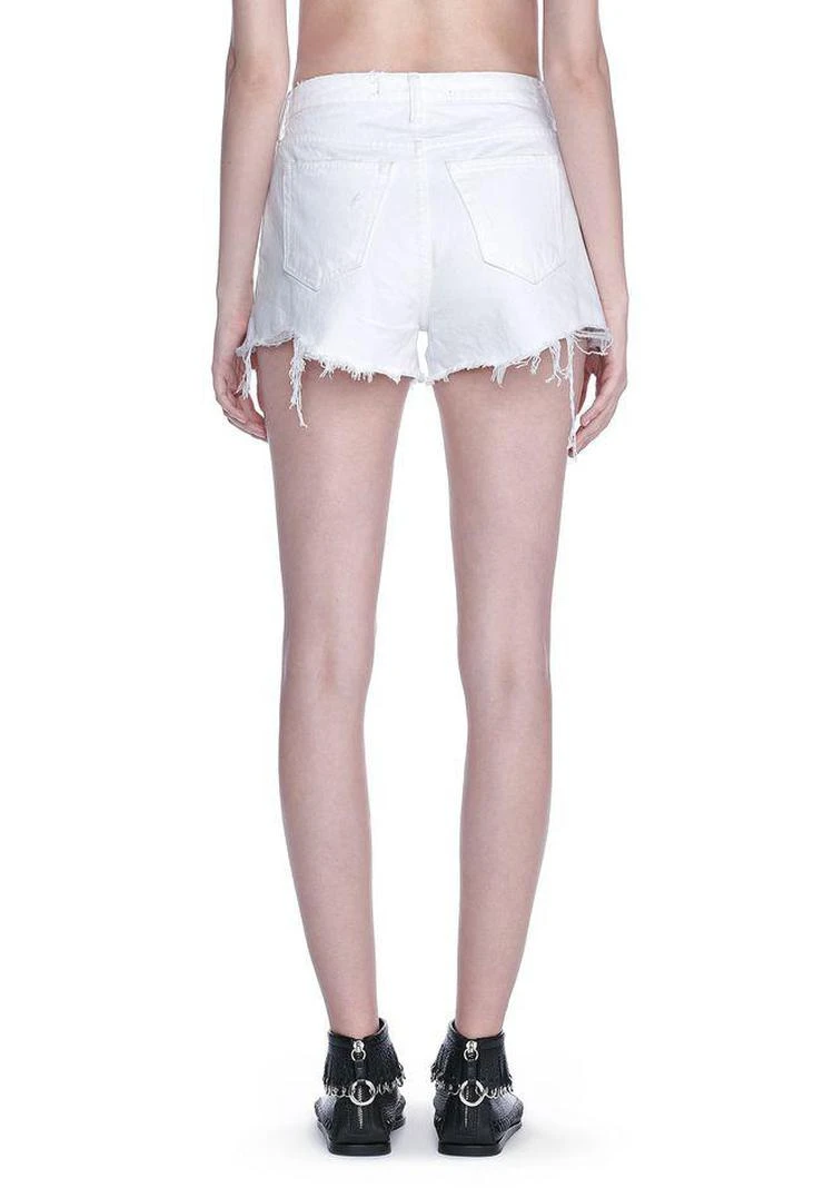 商品Alexander Wang|BITE CUT-OFF DENIM SHORTS,价格¥678,第2张图片详细描述