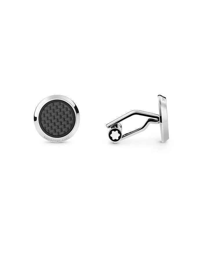 商品MontBlanc|Carbon Pattern Cufflinks,价格¥2544,第3张图片详细描述