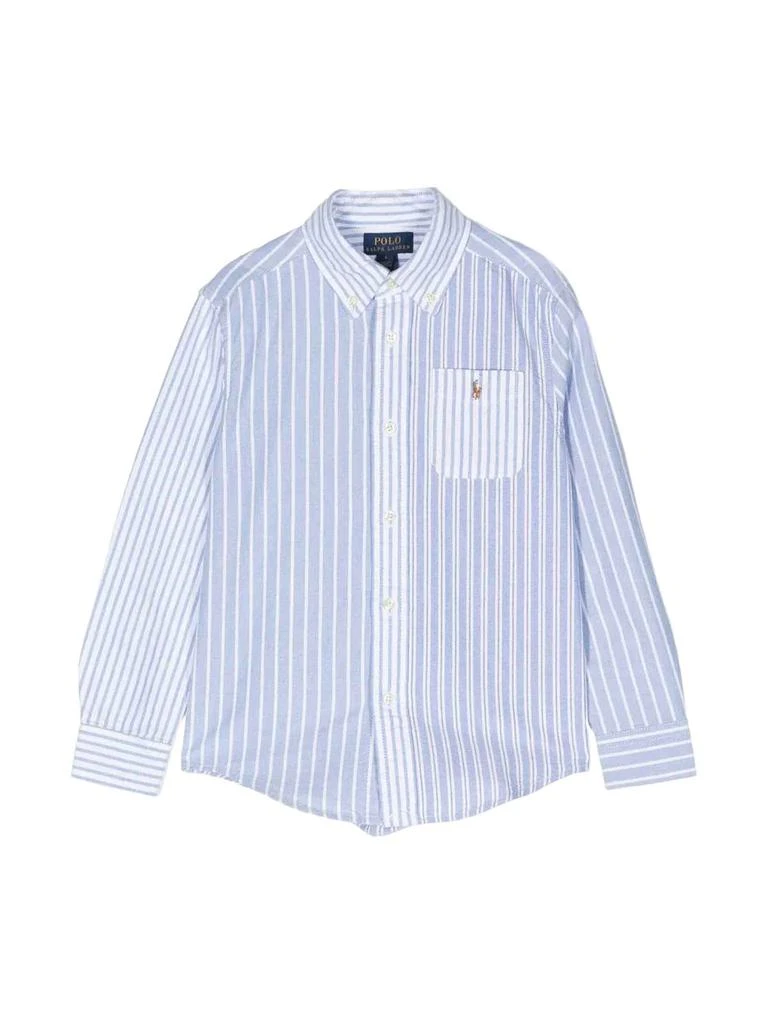 商品Ralph Lauren|Blue Shirt Boy,价格¥757,第1张图片