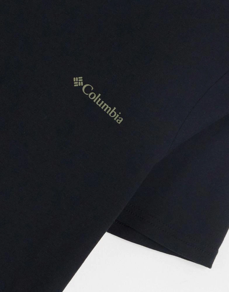 商品Columbia|Columbia Rapid Ridge back print t-shirt in black ,价格¥187,第4张图片详细描述