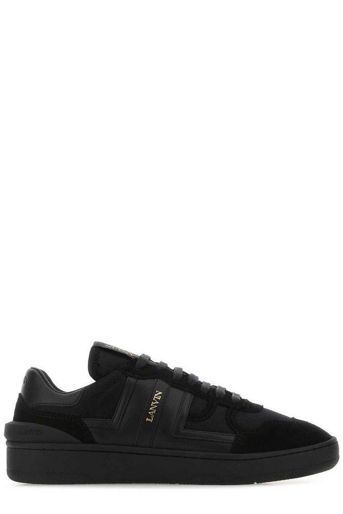 商品Lanvin|Lanvin Clay Panelled Lace-Up Sneakers,价格¥2388-¥4030,第1张图片