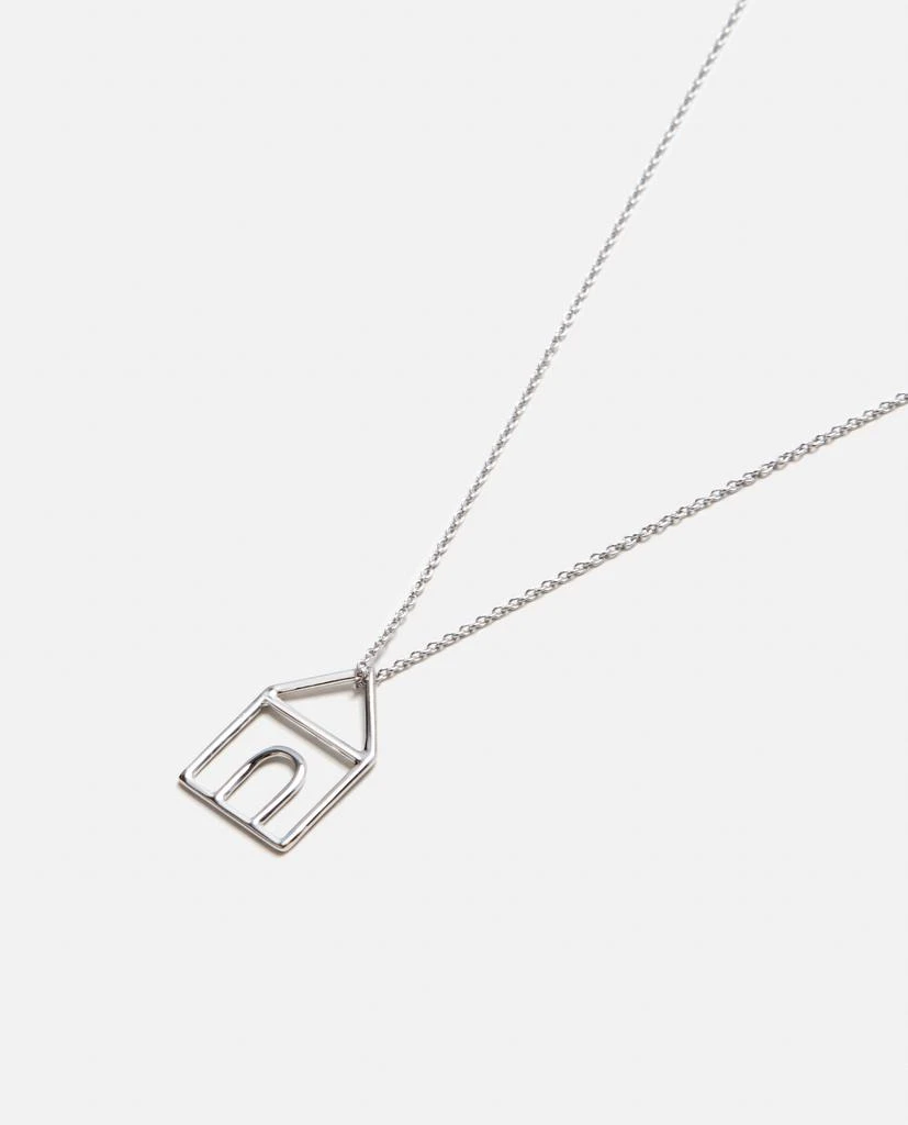 商品Aliita|Alita 9KT WHITE GOLD CASITA NECKLACE size One Size,价格¥2538,第2张图片详细描述