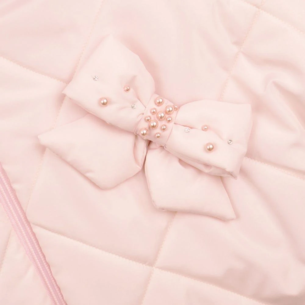 商品Bimbalo|Pink Quilted Coat,价格¥757,第2张图片详细描述