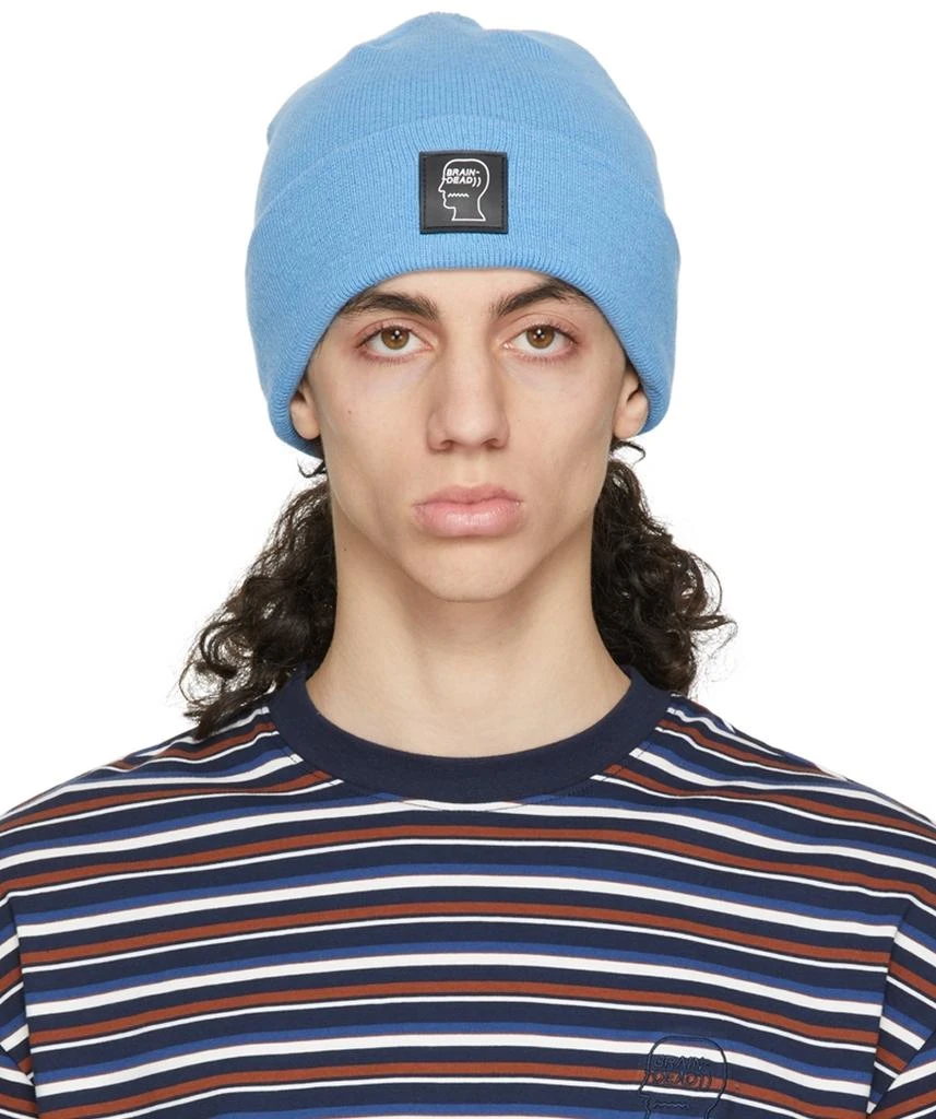 商品Brain Dead|Blue Logo Head Beanie,价格¥234,第1张图片