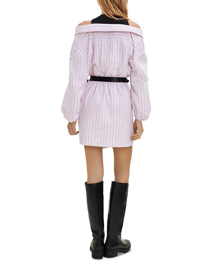 商品Maje|Layered Look Faux Wrap Dress,价格¥1099,第2张图片详细描述