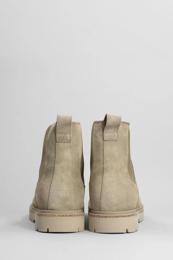 商品Birkenstock|Highwood Combat Boots In Taupe Suede,价格¥1358,第4张图片详细描述