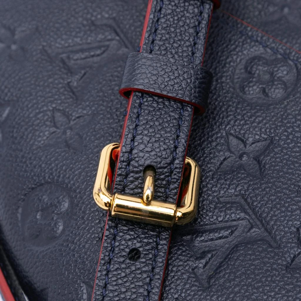 商品[二手商品] Louis Vuitton|Louis Vuitton Blue Monogram Empreinte Leather Pochette Metis Bag,价格¥20720,第4张图片详细描述