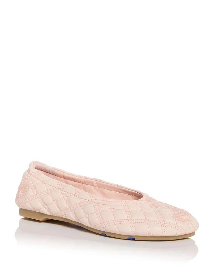 商品Burberry|Women's Sadler Quilted Ballet Flats,价格¥3527,第1张图片