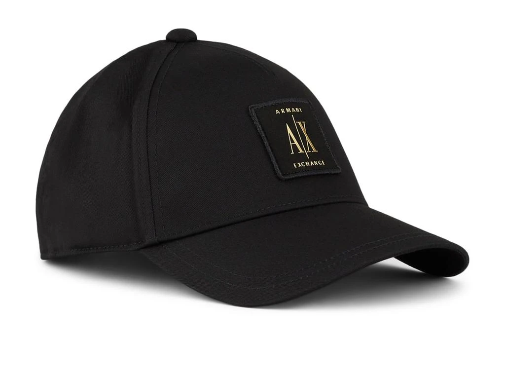 商品Armani Exchange|AX Metallic Logo Baseball Cap,价格¥412,第1张图片