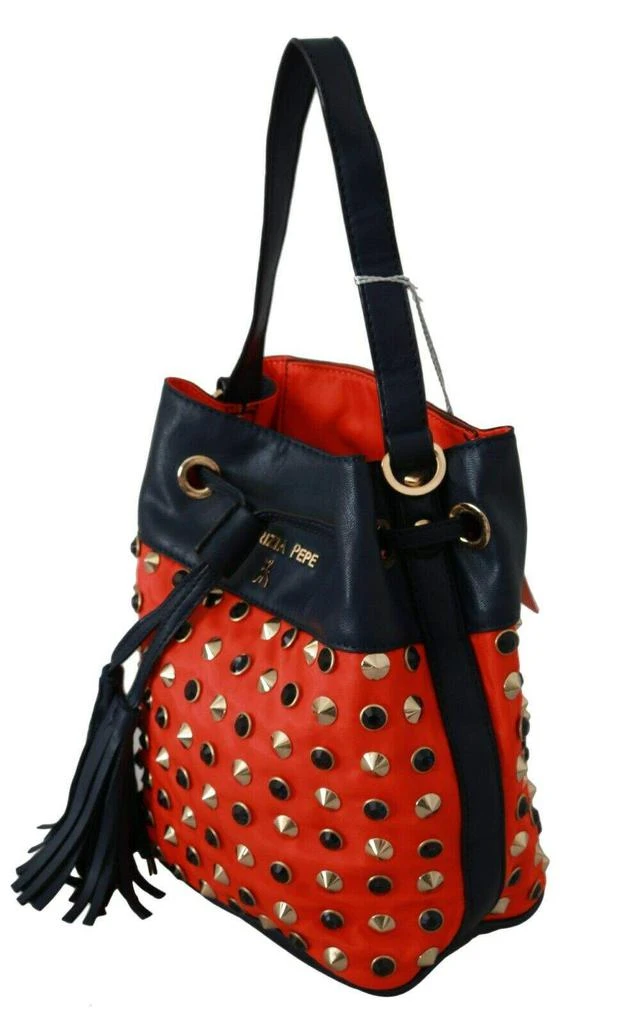 商品PATRIZIA|Patrizia Pepe Red Nylon Shoulder Purse Drawstring Women Tote Bag,价格¥760,第2张图片详细描述