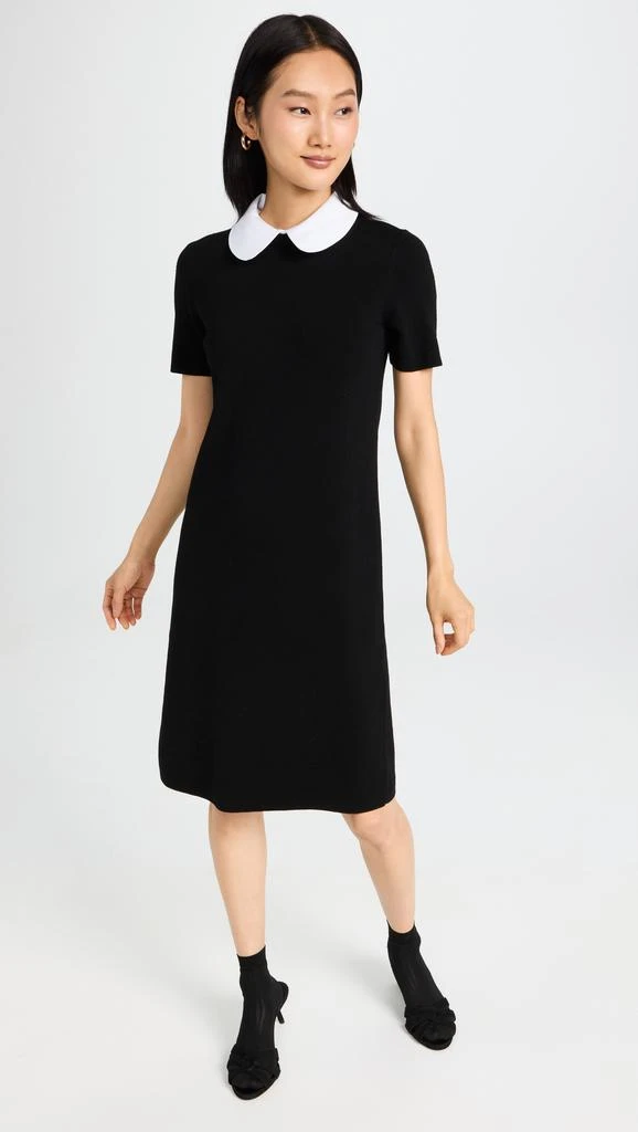 商品Tory Burch|Tory Burch 汤丽柏琦 Poplin Collar Sweater Dress,价格¥2927,第3张图片详细描述