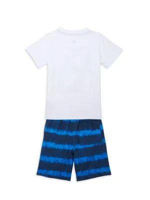 商品Tommy Hilfiger|Baby Boy's 2-Piece Logo T-Shirt & Tie-Dye Shorts,价格¥120,第2张图片详细描述