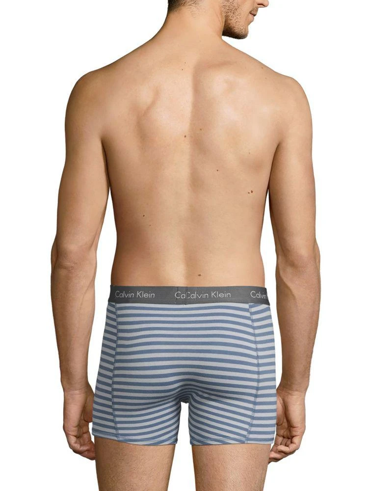 商品Calvin Klein|3-Pack Stretch Cotton Boxer Briefs,价格¥188,第3张图片详细描述