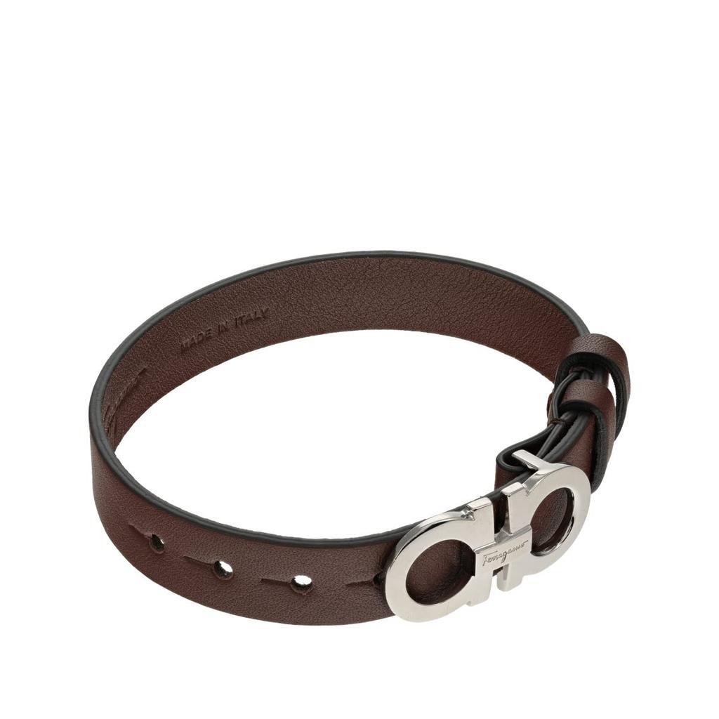 商品Salvatore Ferragamo|Double Gancini Bracelet,价格¥1214,第1张图片