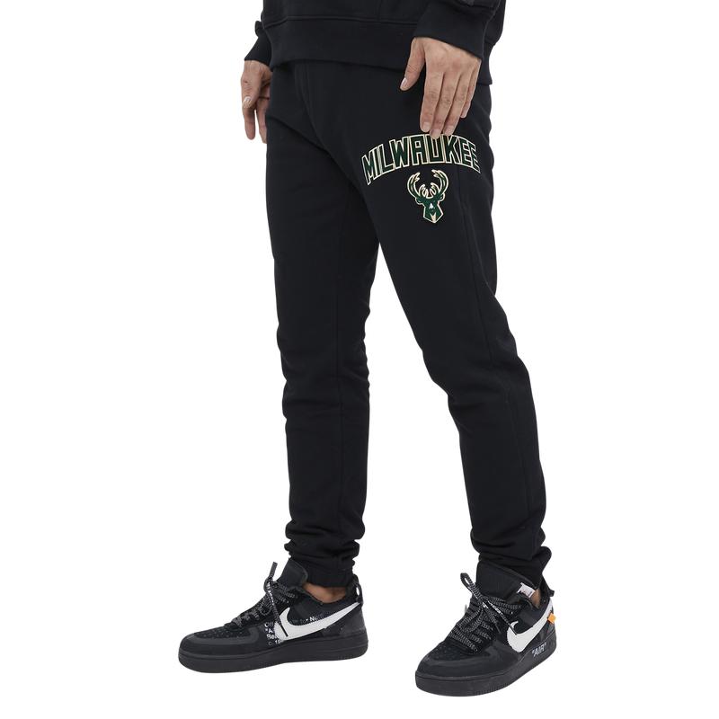 Pro Standard Bucks Logo Sweatpants - Men's商品第4张图片规格展示