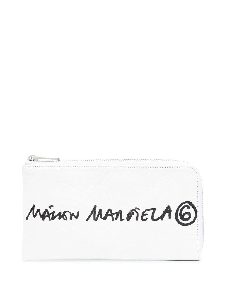 商品MAISON MARGIELA|Maison margiela women's white leather wallet,价格¥2584,第1张图片