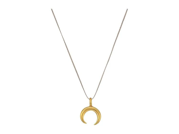 商品Dogeared|Let Imagination Shine, Crescent Charm On Silk Thread, Necklace,价格¥208,第2张图片详细描述