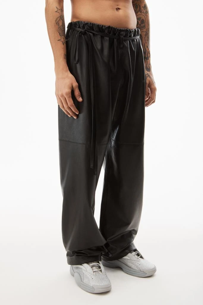 商品Alexander Wang|Karate Pant In Lambskin,价格¥7909,第4张图片详细描述