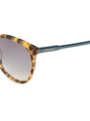 商品Longchamp|56MM Round Sunglasses,价格¥345,第5张图片详细描述