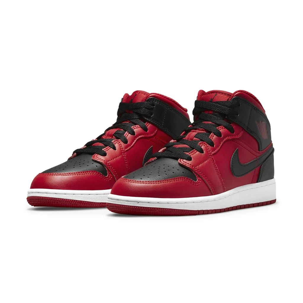 商品Jordan|Air Jordan 1 Mid Reverse Bred (GS),价格¥1365,第2张图片详细描述