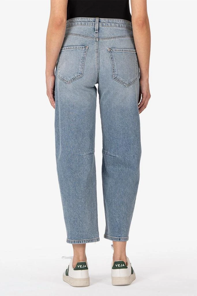 商品KUT from the Kloth|Kut From The Kloth - Ashley High Rise Slouchy Barrel Straight Leg Jeans,价格¥563,第2张图片详细描述