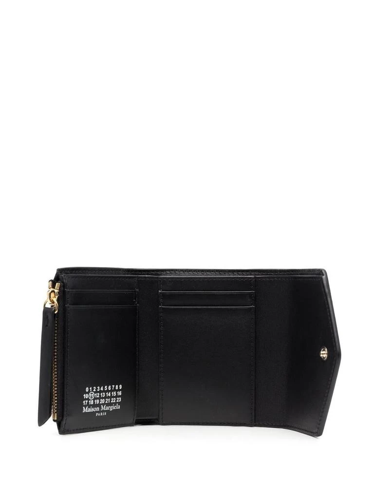 商品MAISON MARGIELA|Maison margiela women's black leather wallet,价格¥3108,第3张图片详细描述