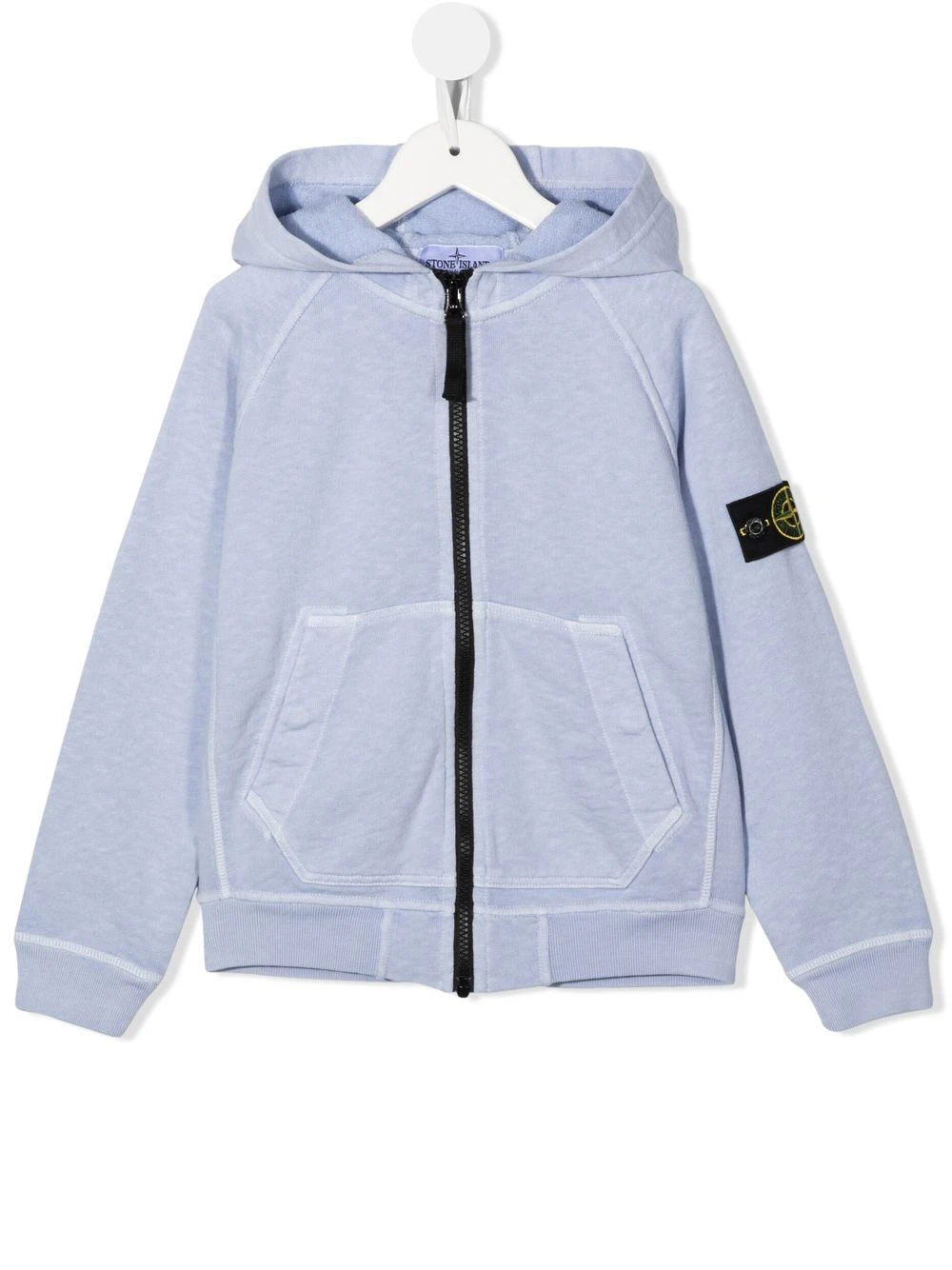 商品Stone Island|Stone Island 男童卫衣 761660541V0147 浅蓝色,价格¥1153,第1张图片