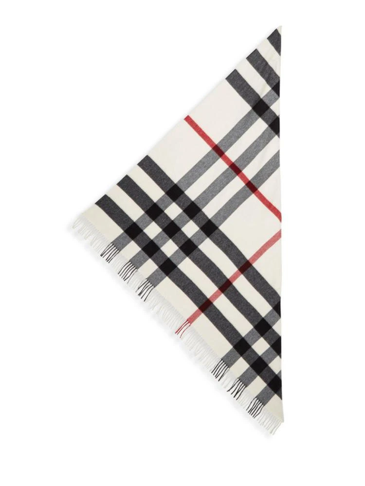 商品Burberry|Half Mega Cashmere Scarf,价格¥3712,第2张图片详细描述