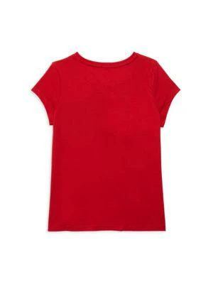 商品Tommy Hilfiger|Little Girl’s Logo Crewneck Tee,价格¥74,第2张图片详细描述