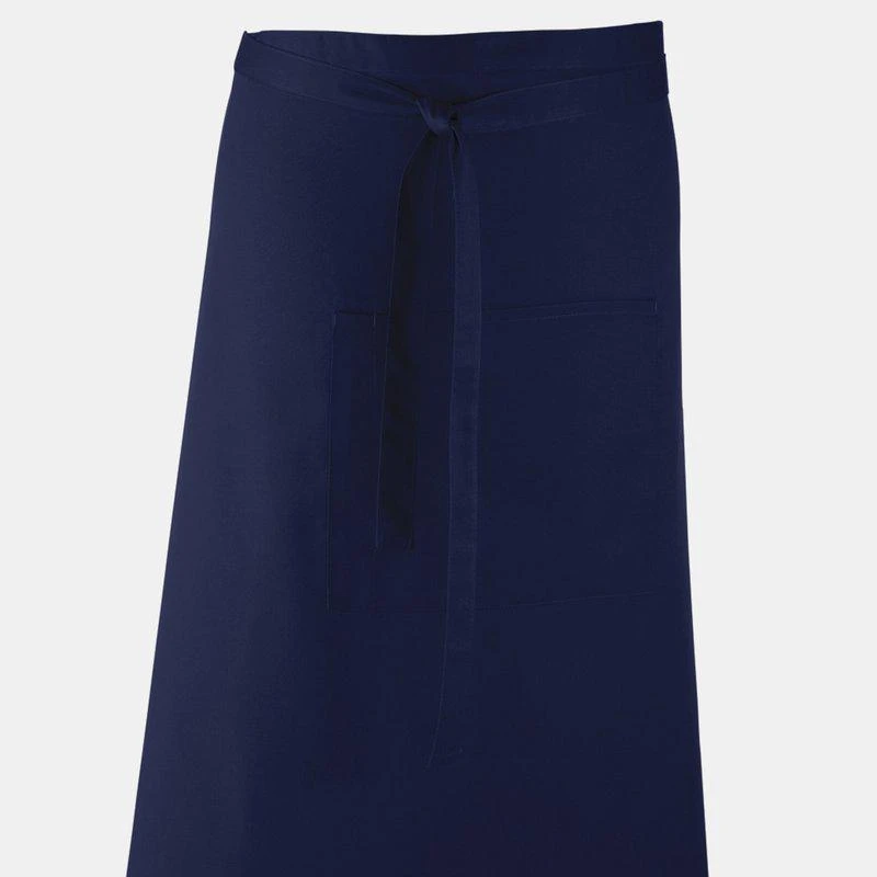 商品Premier|Premier Unisex Colours Bar Apron / Workwear (Long Continental Style) (Pack of 2) (Navy) (One Size) (One Size) ONE SIZE,价格¥262,第1张图片