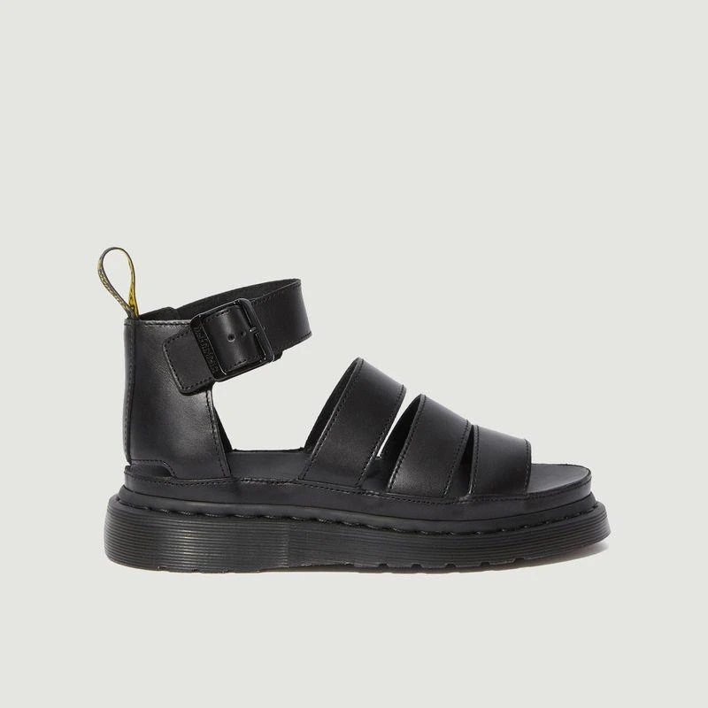 商品Dr. Martens|Clarissa II leather sandals Black DR. MARTENS,价格¥1321,第1张图片