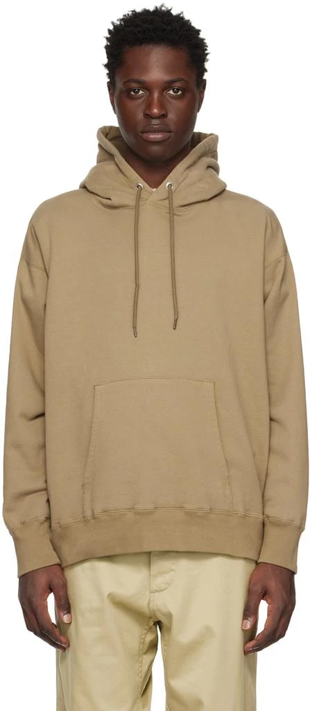 商品Nanamica|Taupe Drawstring Hoodie,价格¥1853,第1张图片