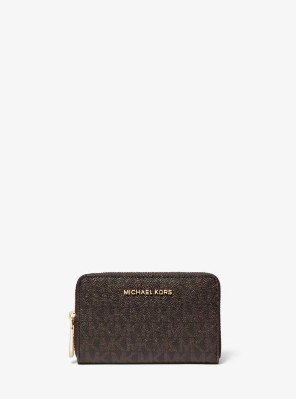 商品Michael Kors|Small Logo and Leather Wallet,价格¥592,第1张图片