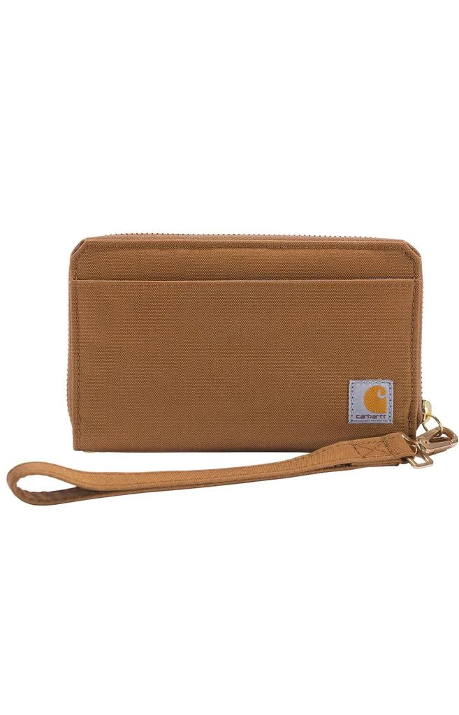 商品Carhartt|Nylon Duck Lay-Flat Clutch Wallet - Carhartt Brown,价格¥363,第1张图片