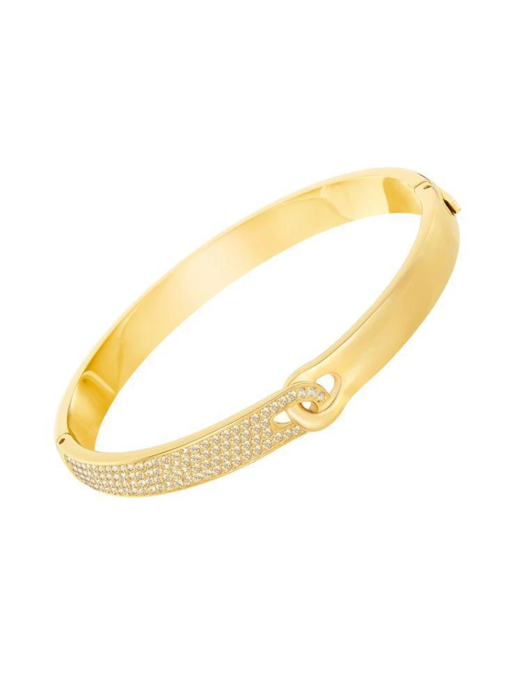 商品Swarovski|Gallon 23K Goldplated and Swarovski Crystal Bracelet,价格¥684,第1张图片