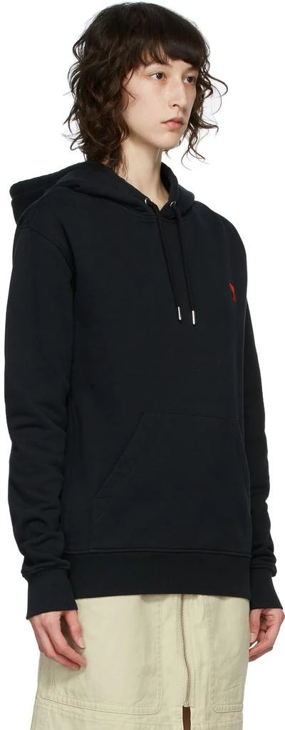 商品AMI|Black Ami de Cœur Hoodie,价格¥1542,第2张图片详细描述