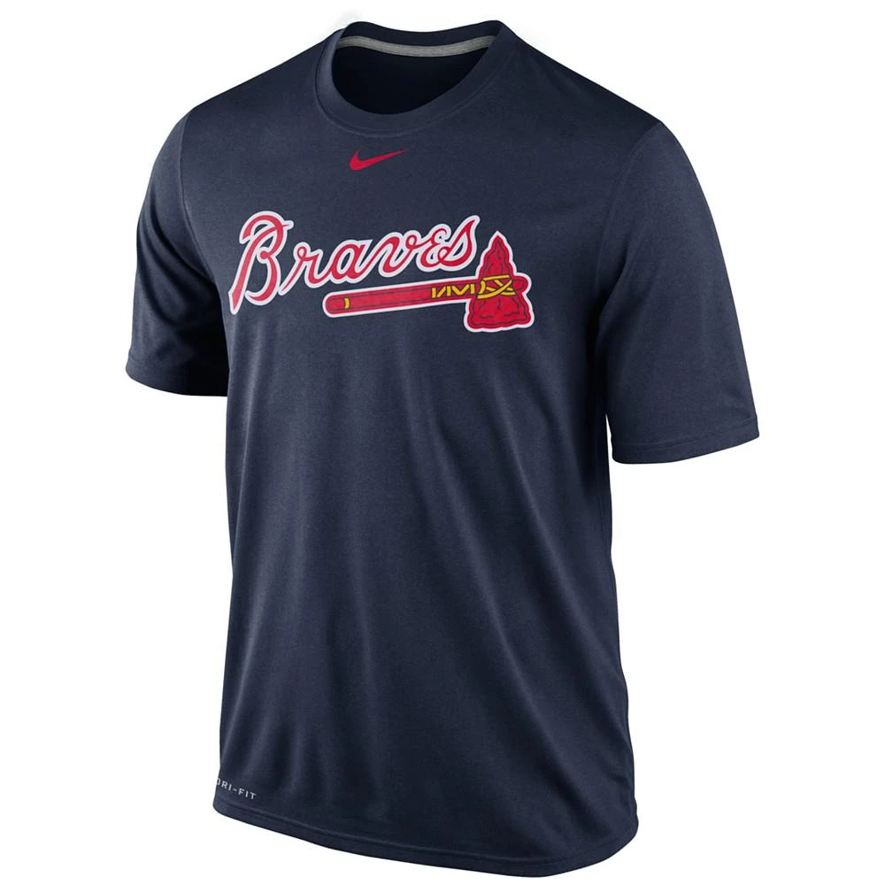 商品NIKE|Men's Atlanta Braves Legend Wordmark T-Shirt,价格¥225,第1张图片