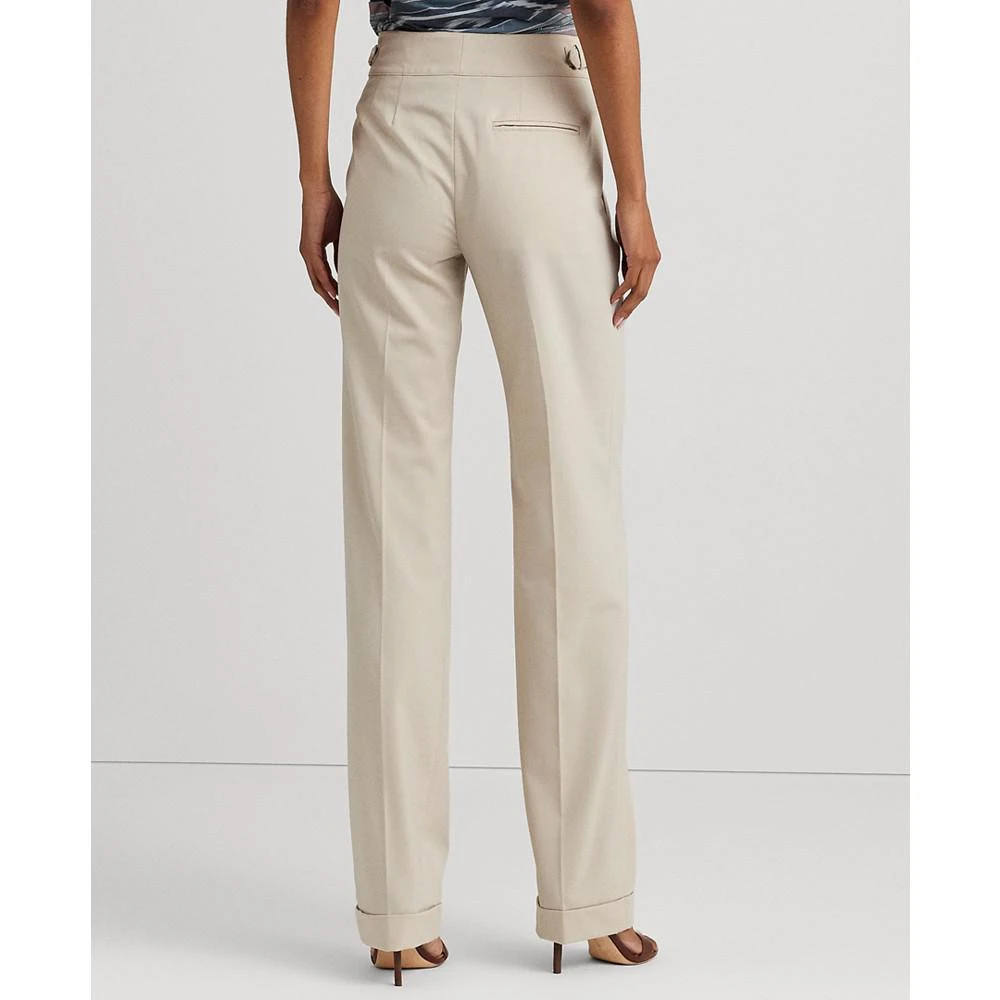 商品Ralph Lauren|Women's Pleated Straight-Leg Pants,价格¥1654,第2张图片详细描述