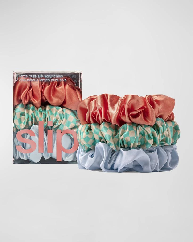 商品Slip|Pure Silk Large Scrunchies,价格¥309,第1张图片详细描述