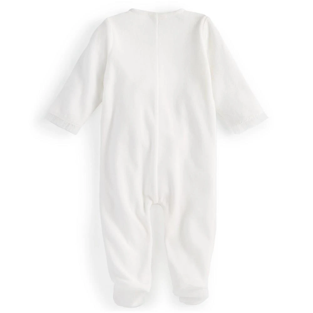 商品First Impressions|Baby Girls Ruffled Coverall, Created for Macy's,价格¥98,第2张图片详细描述