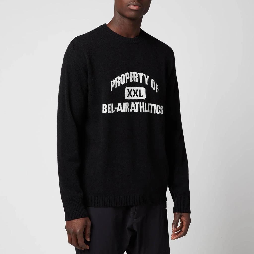 商品The Hut|Bel-Air Athletics Men's Knit Jumper - Vintage Black,价格¥152,第1张图片