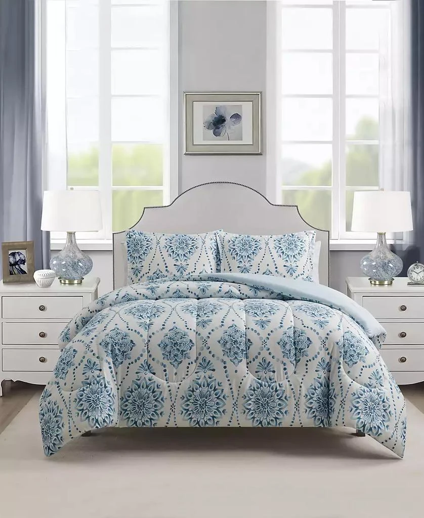 商品Sunham|Mercer 3-Pc. Comforter Set, Exclusively at Macy’s,价格¥179,第1张图片