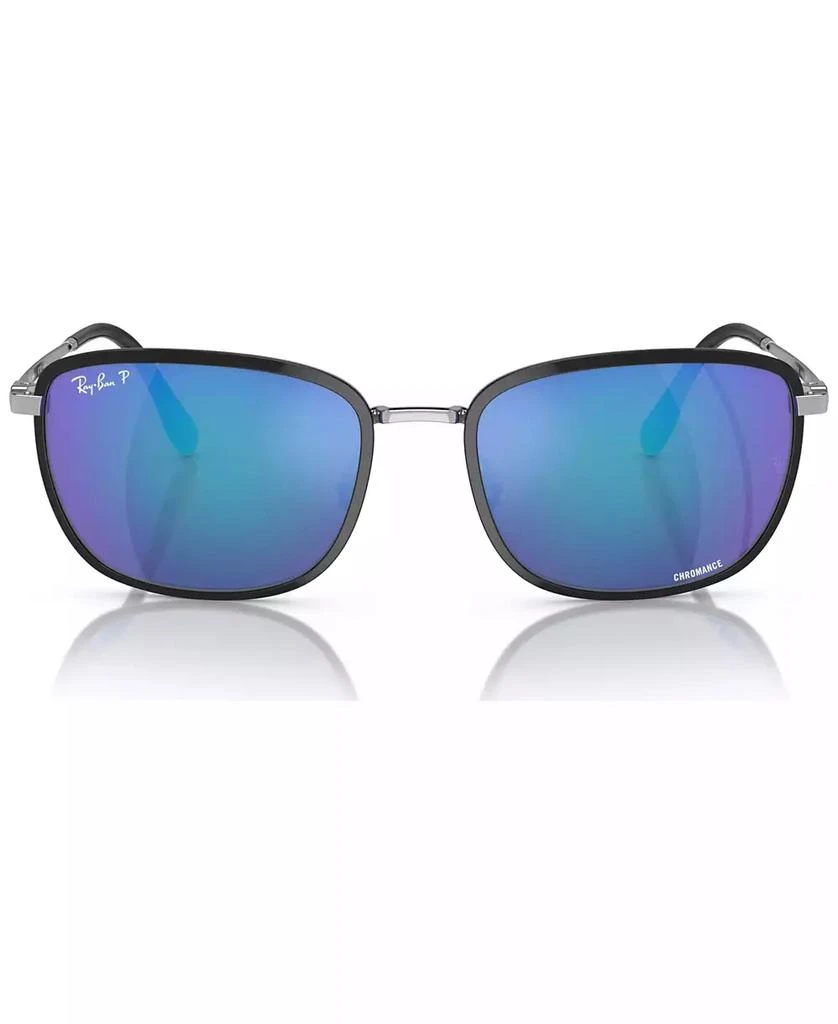 商品Ray-Ban|Men's Polarized Sunglasses, RB3705 Chromance,价格¥1099,第3张图片详细描述